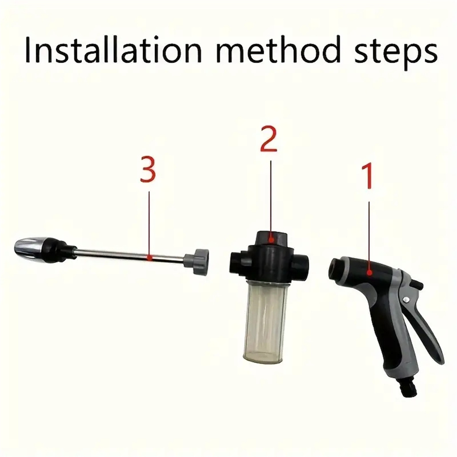 NEW Car Washing Long Pole High - Pressure Washer Foam Gun recension och pris