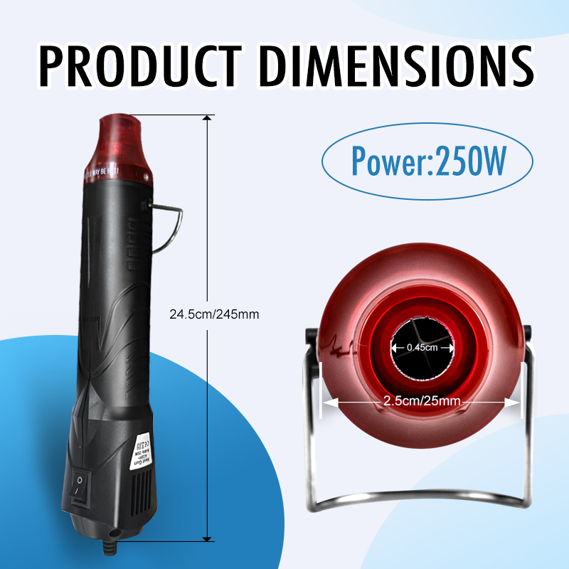 220V Hot Air Gun Soldering Tem - Dryer Car Blower recension och pris