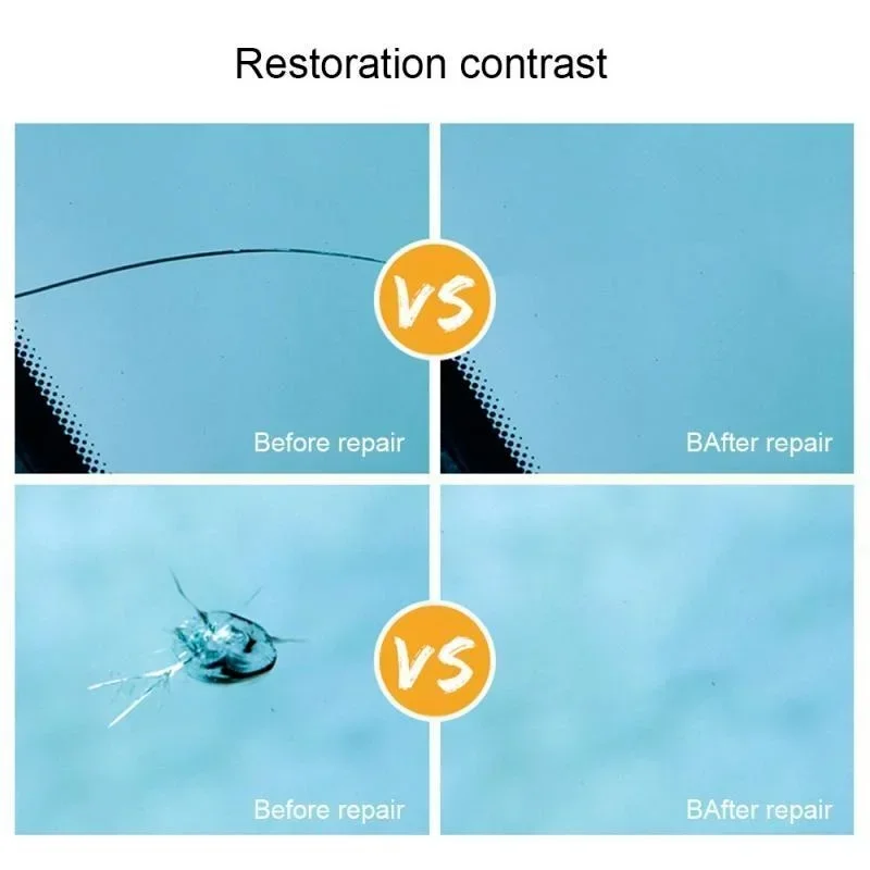 Car Glass Scratch Repair Fluid - Glass Cleaner Streak recension och pris