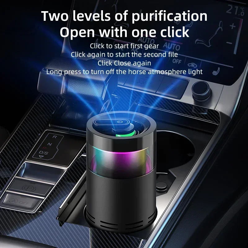 Mini Air Purifier with Aromath - Odor Eliminator Car recension och pris