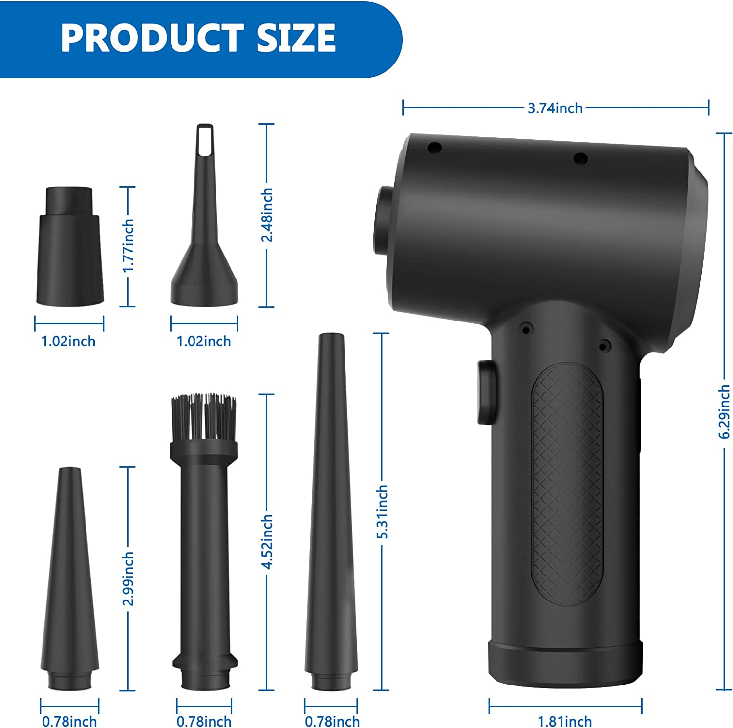 Compressed Air Duster for Keyb - Dryer Car Blower recension och pris