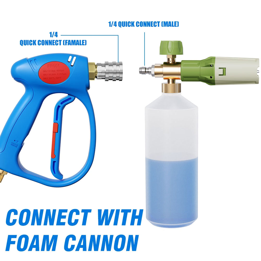 Aluminum Foam gun Lance Foam c - Pressure Washer Foam Gun recension och pris