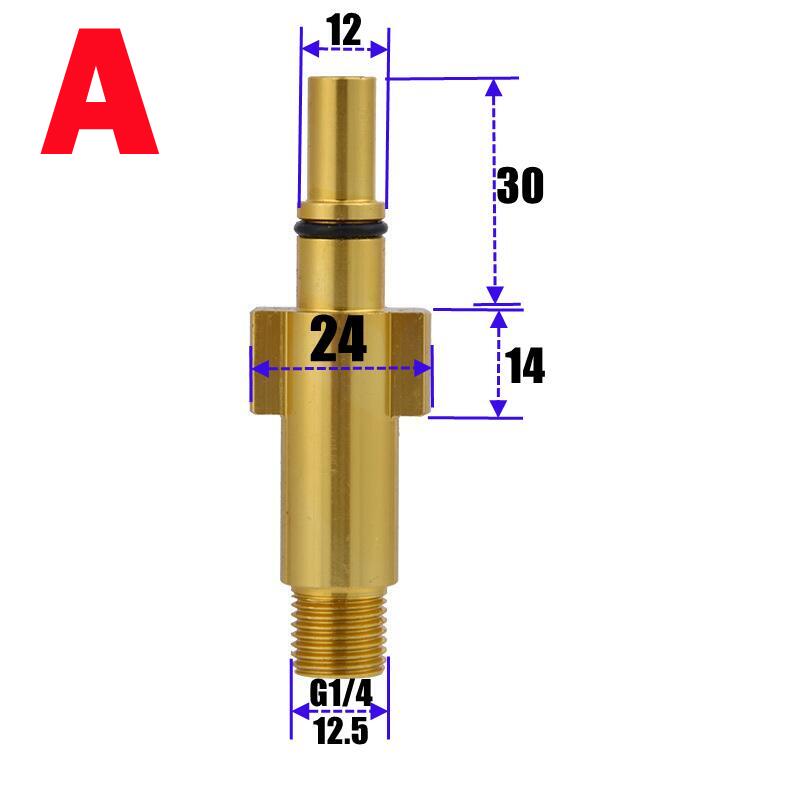 Nozzle Adaptor With G1/4 Male  - Pressure Washer Foam Gun recension och pris