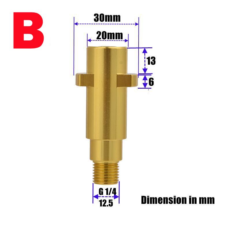 Nozzle Adaptor With G1/4 Male  - Pressure Washer Foam Gun recension och pris