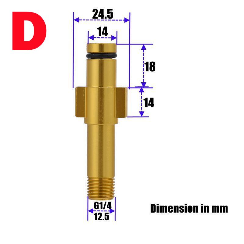 Nozzle Adaptor With G1/4 Male  - Pressure Washer Foam Gun recension och pris