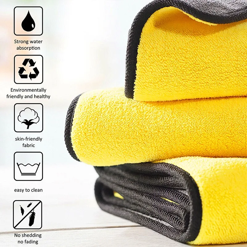 10/1Pcs Microfiber Cleaning To - Microfiber Towel Detailing recension och pris