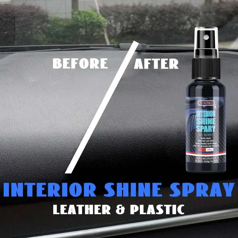 Car Plastic & Leather Restorer - Leather Cleaner Interior recension och pris