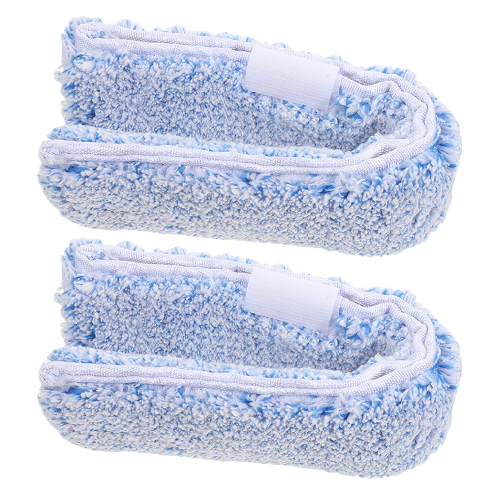 2Pcs Reusable Fabric Mop Pads  - Glass Cleaner Streak recension och pris