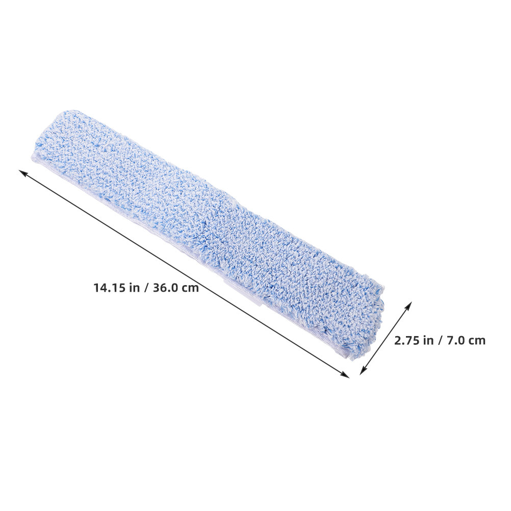 2Pcs Reusable Fabric Mop Pads  - Glass Cleaner Streak recension och pris