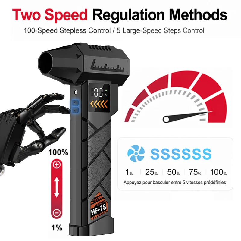 Super Powerful 2800000RPM Elec - Dryer Car Blower recension och pris