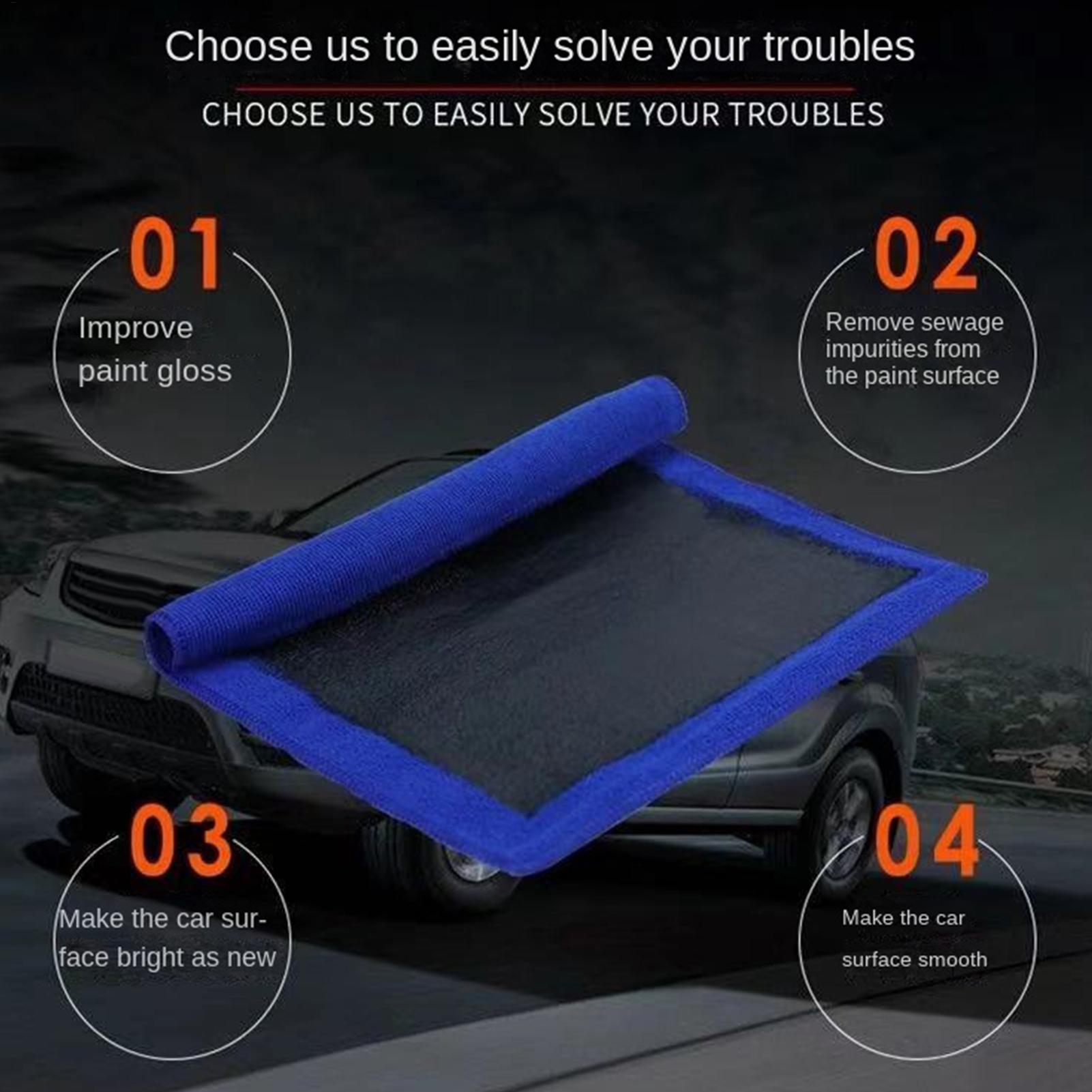 Clay Bar Towel for Car Detaili - Microfiber Towel Detailing recension och pris