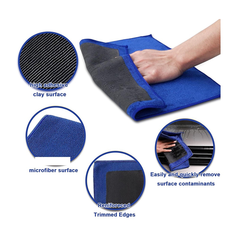 Clay Towel, 2 Pack Clay Towel  - Microfiber Towel Detailing recension och pris